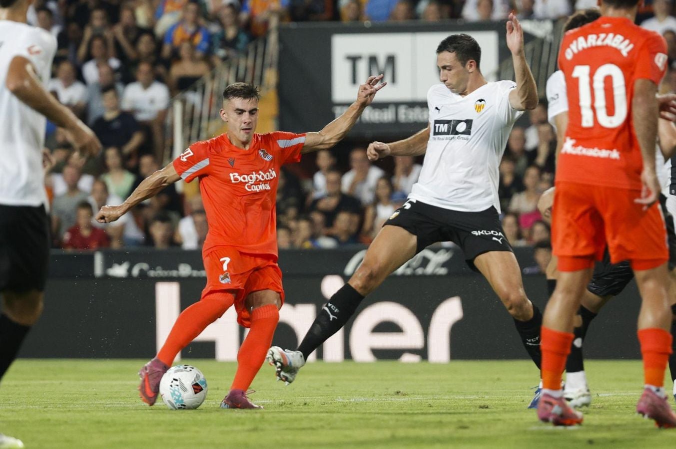 El Valencia 1 - Real Sociedad 1, en imágenes