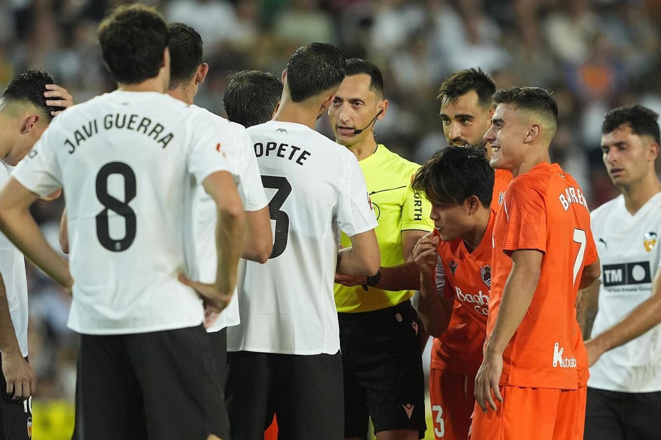 El Valencia 1 - Real Sociedad 1, en imágenes