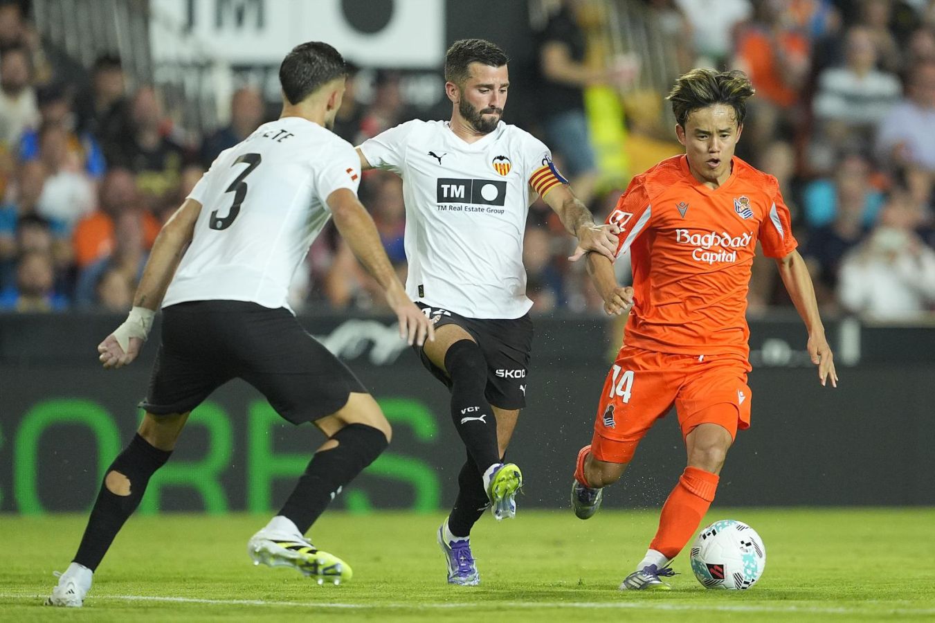 El Valencia 1 - Real Sociedad 1, en imágenes
