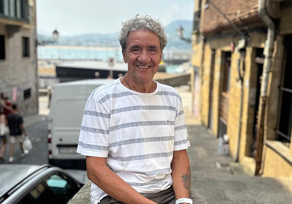 Koldo Royo es un apasionado de la Parte Vieja donostiarra.