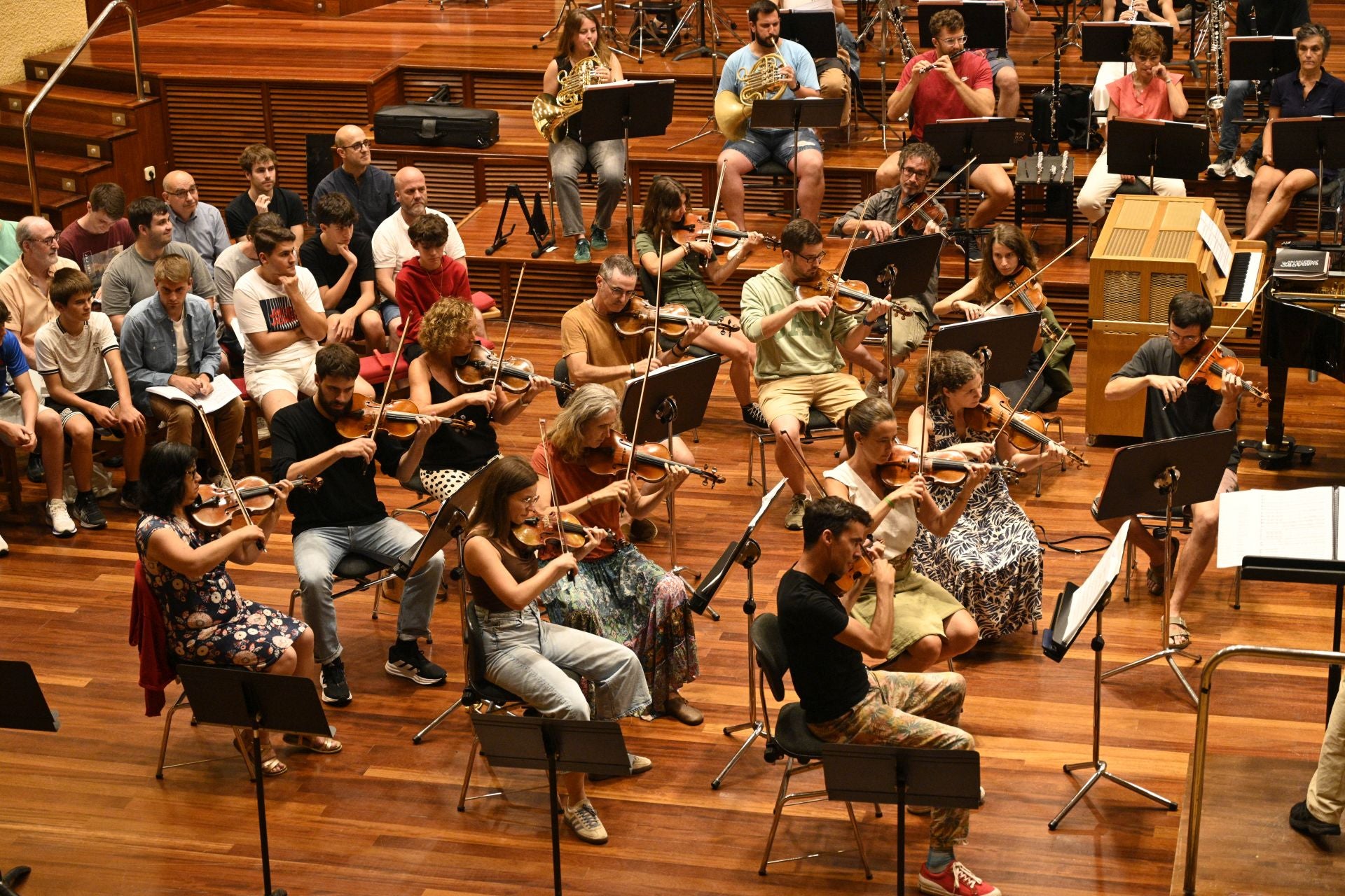 Un ensayo al más puro estilo Hollywood