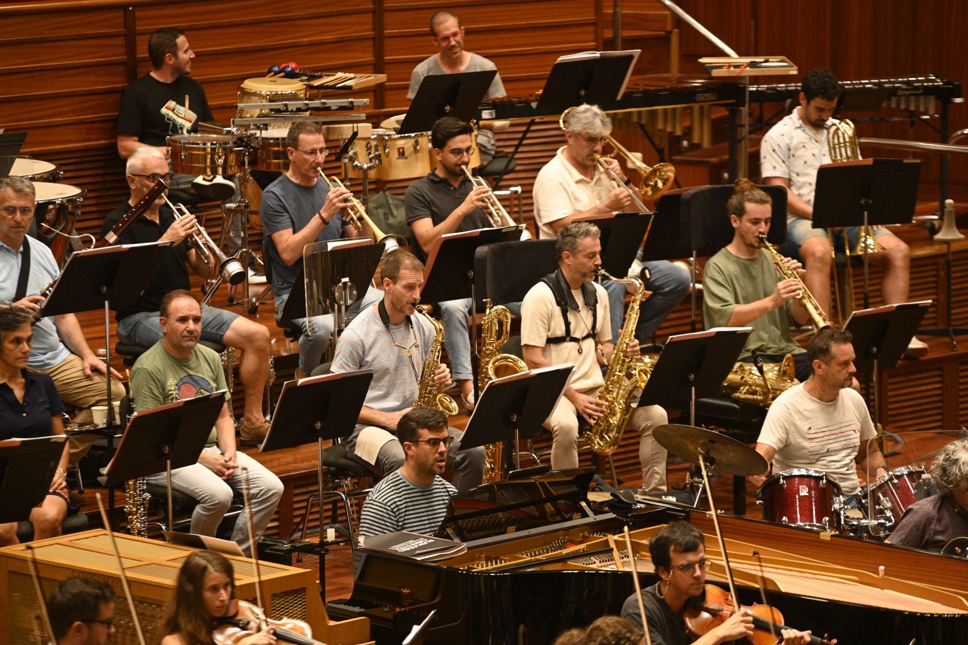 Un ensayo al más puro estilo Hollywood
