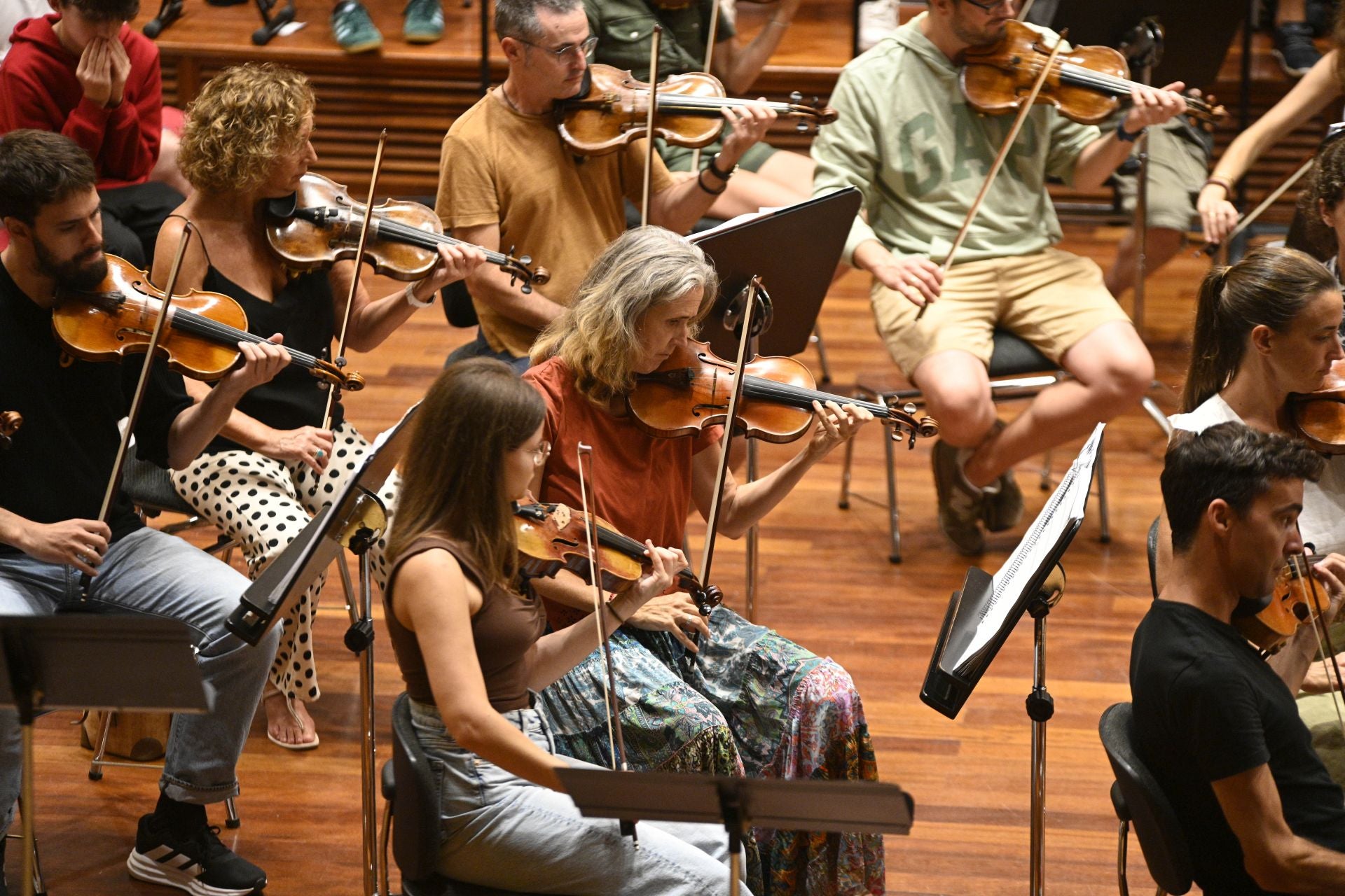 Un ensayo al más puro estilo Hollywood