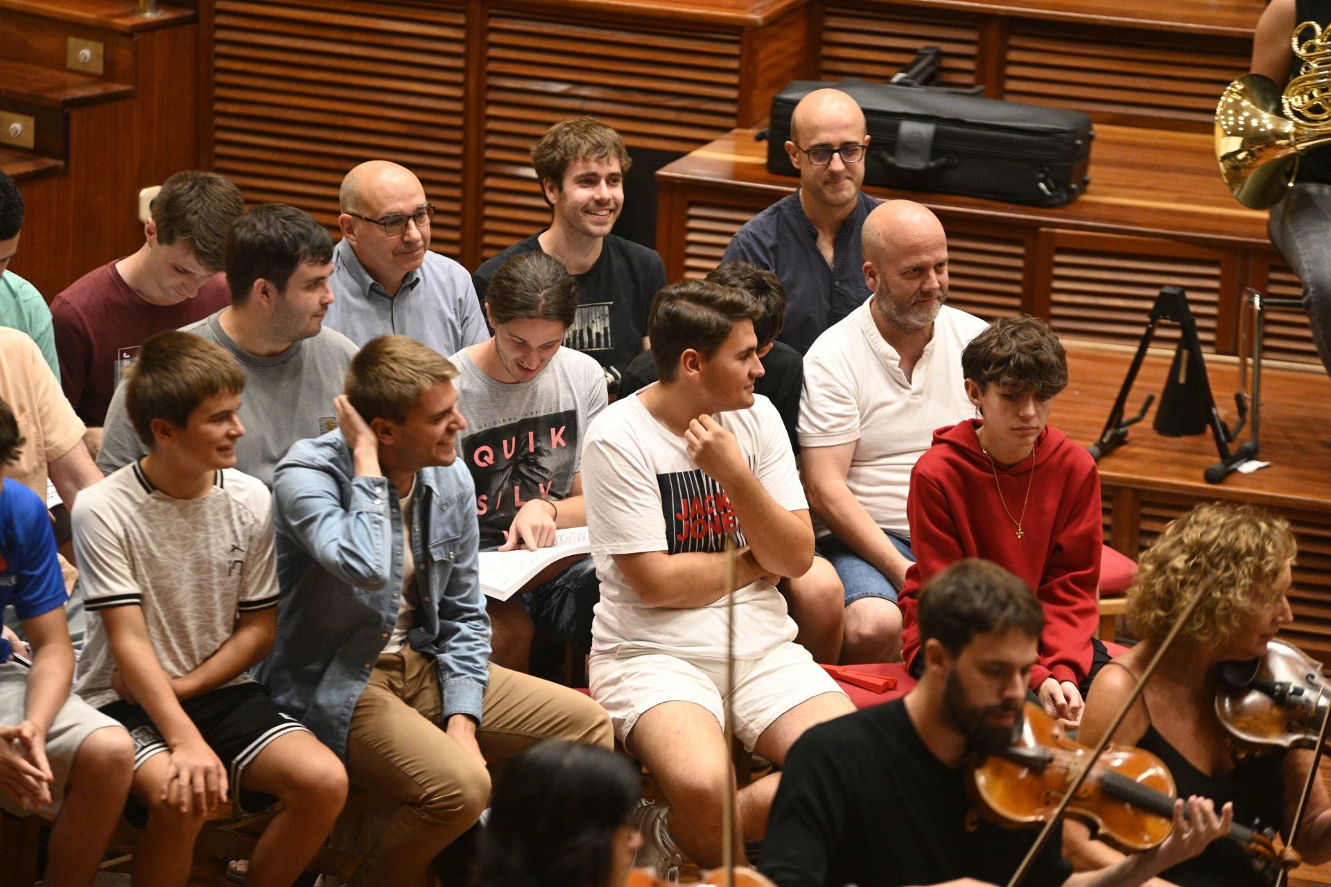 Un ensayo al más puro estilo Hollywood