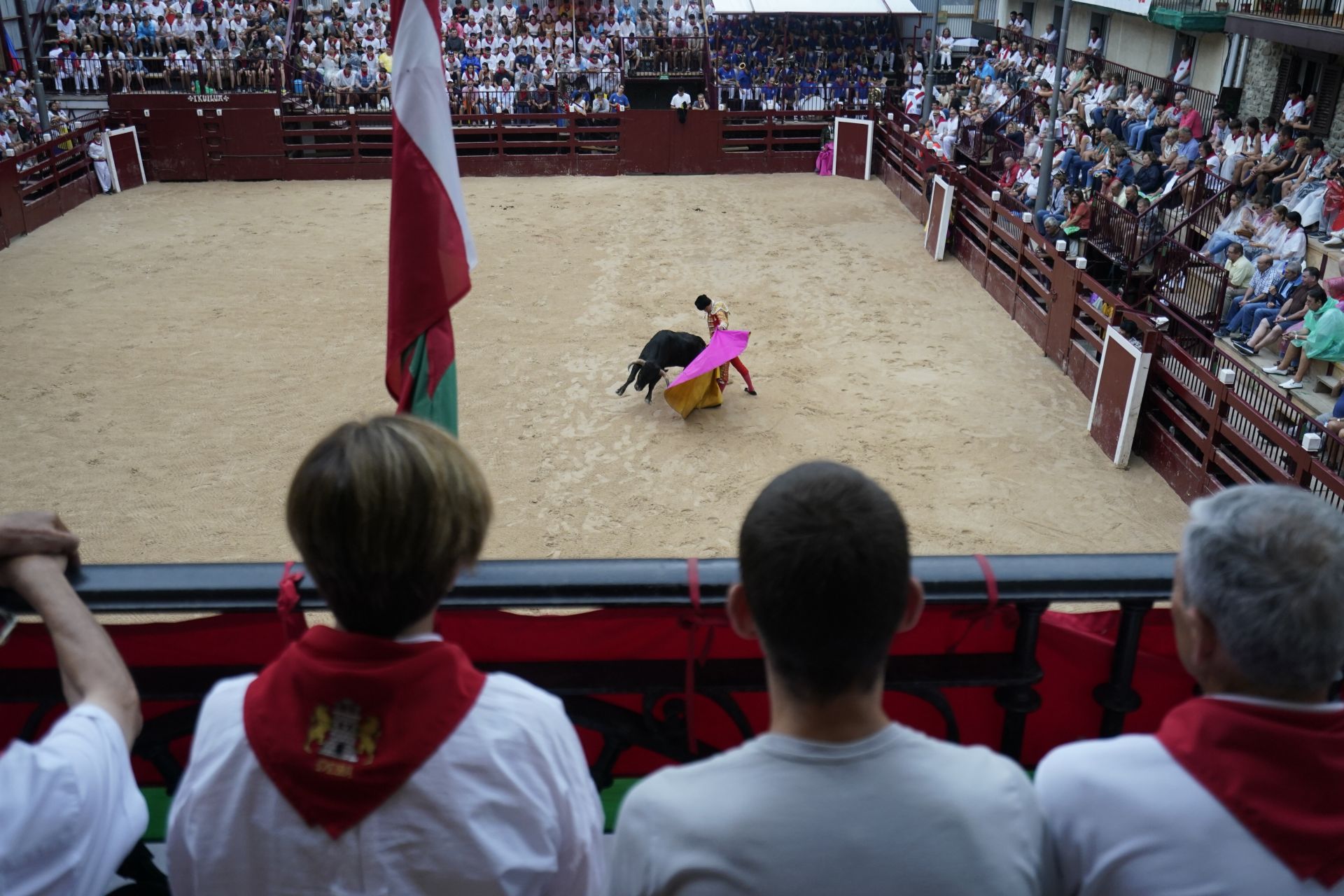 Novillada en el último día de San Roke