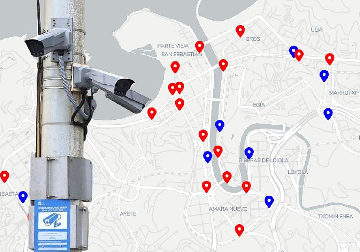 Cámaras de lectura de matrículas en la confluencia de República Argentina y Reina Regente.