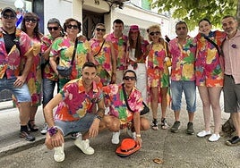 Kuadrillen eguna ospatu zen atzo, Andramari jaien bosgarren eta azken egunean.