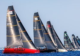 Todo a punto en la bahía de Palma para que comience el espectáculo de las 52 SUPER SERIES