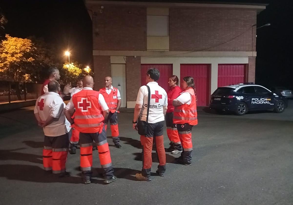 Voluntarios de la Cruz Roja desplazados a Castilla y León