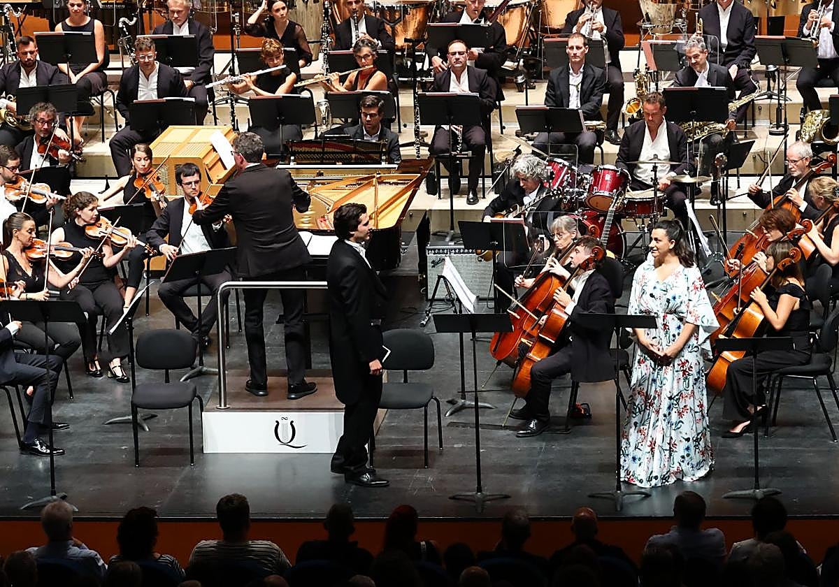 Un momento de la obra 'West side story', ayer en el Kursaal.