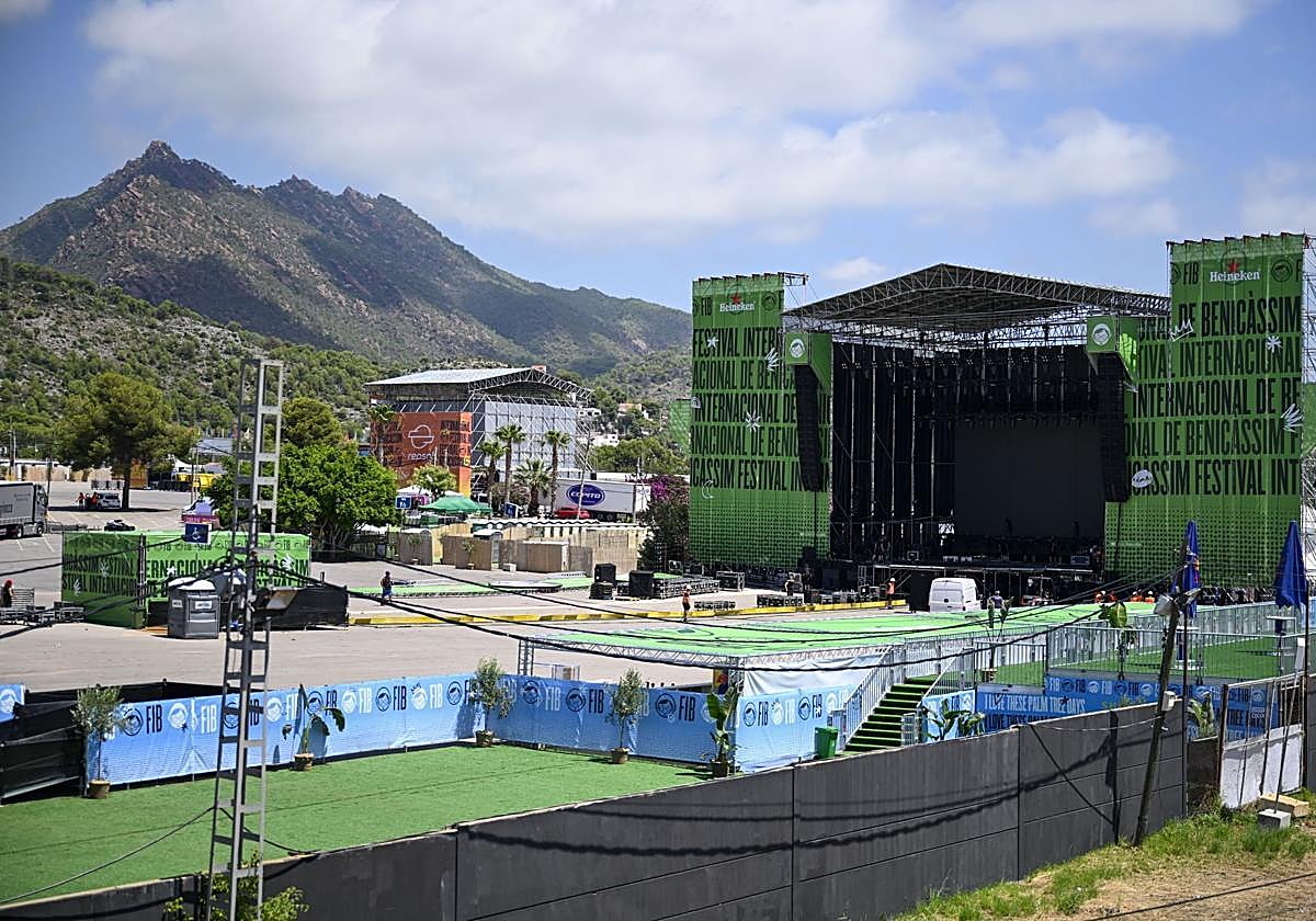 Benicassimgo FIB jaialdiaren ikuspegi orokorra.