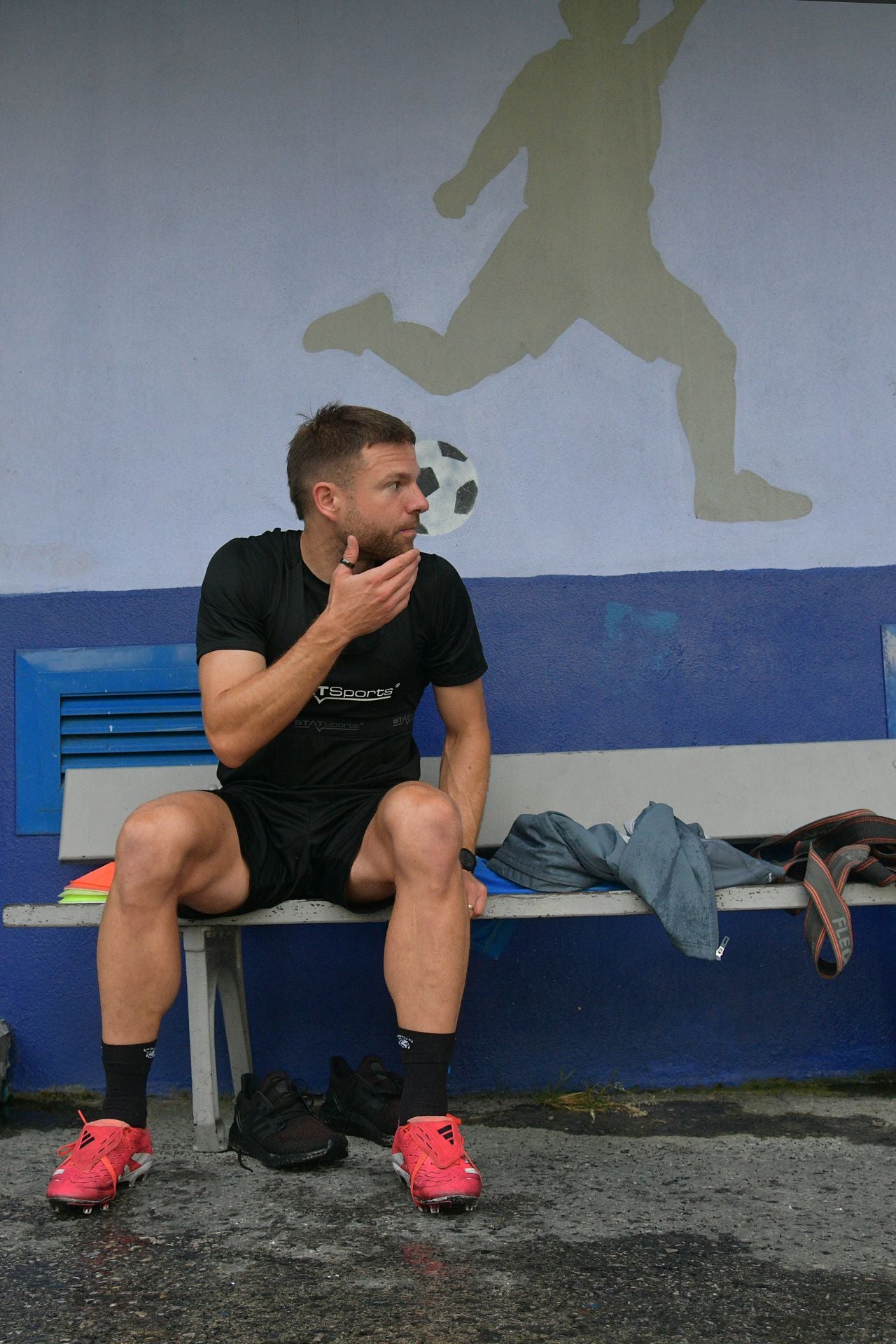 Illarramendi se entrena en el campo de San Miguel