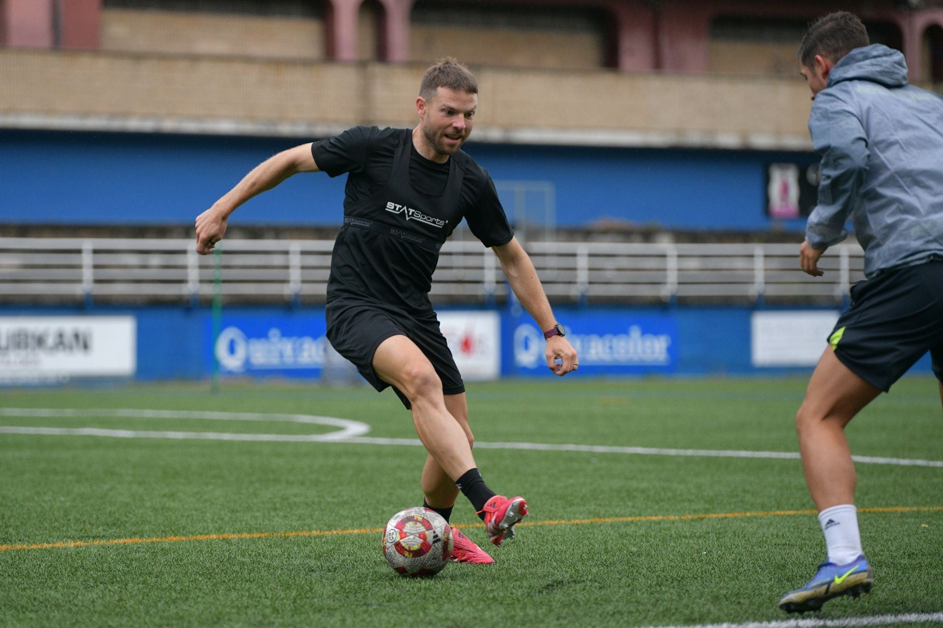 Illarramendi se entrena en el campo de San Miguel
