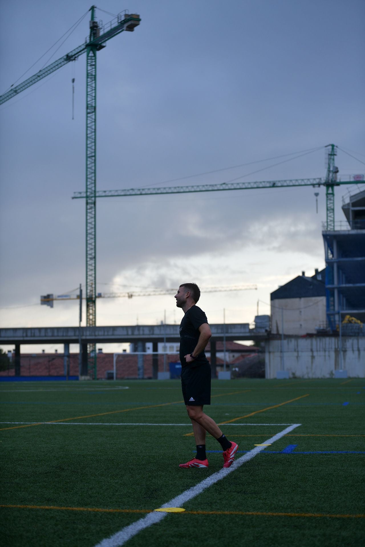 Illarramendi se entrena en el campo de San Miguel