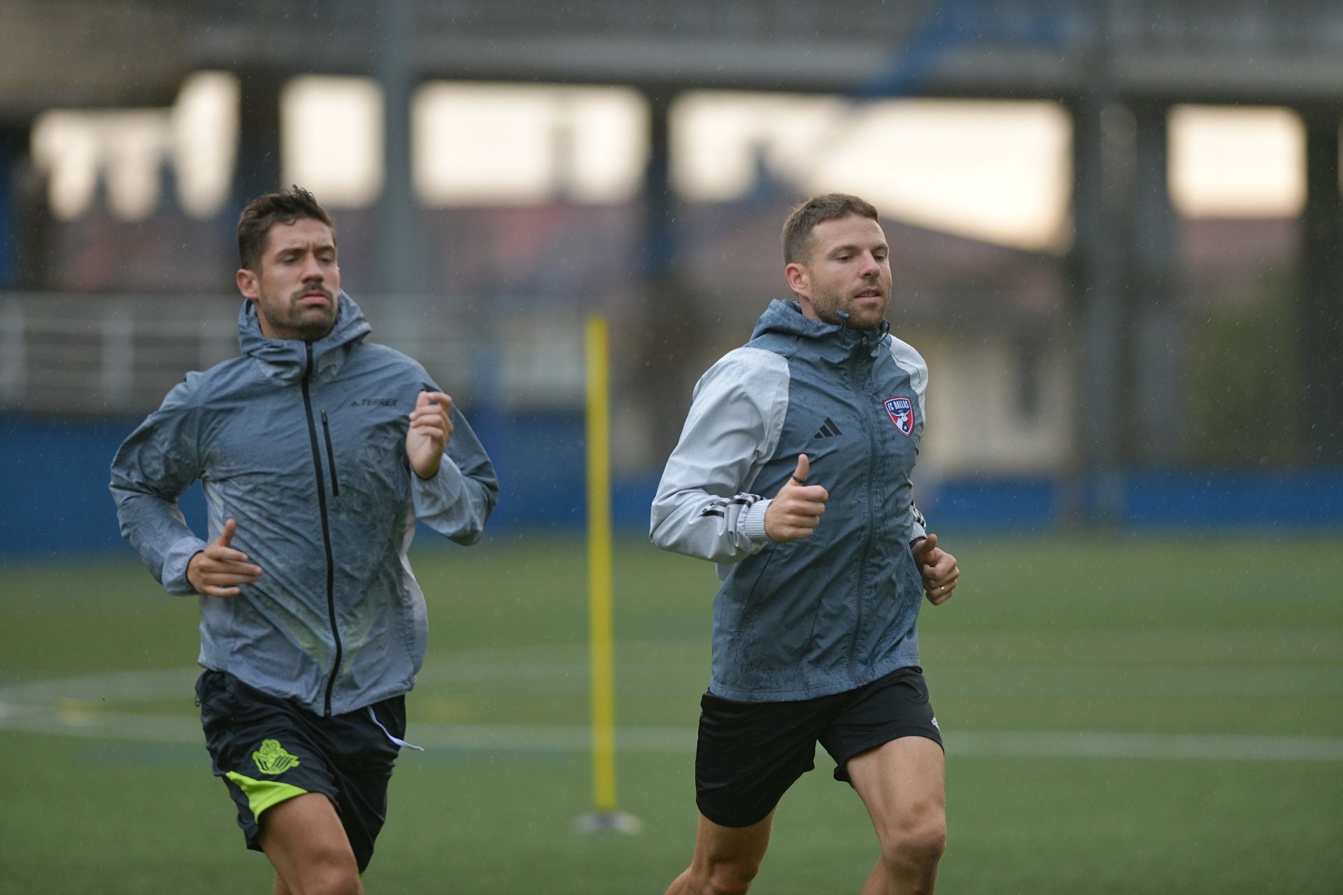 Illarramendi se entrena en el campo de San Miguel