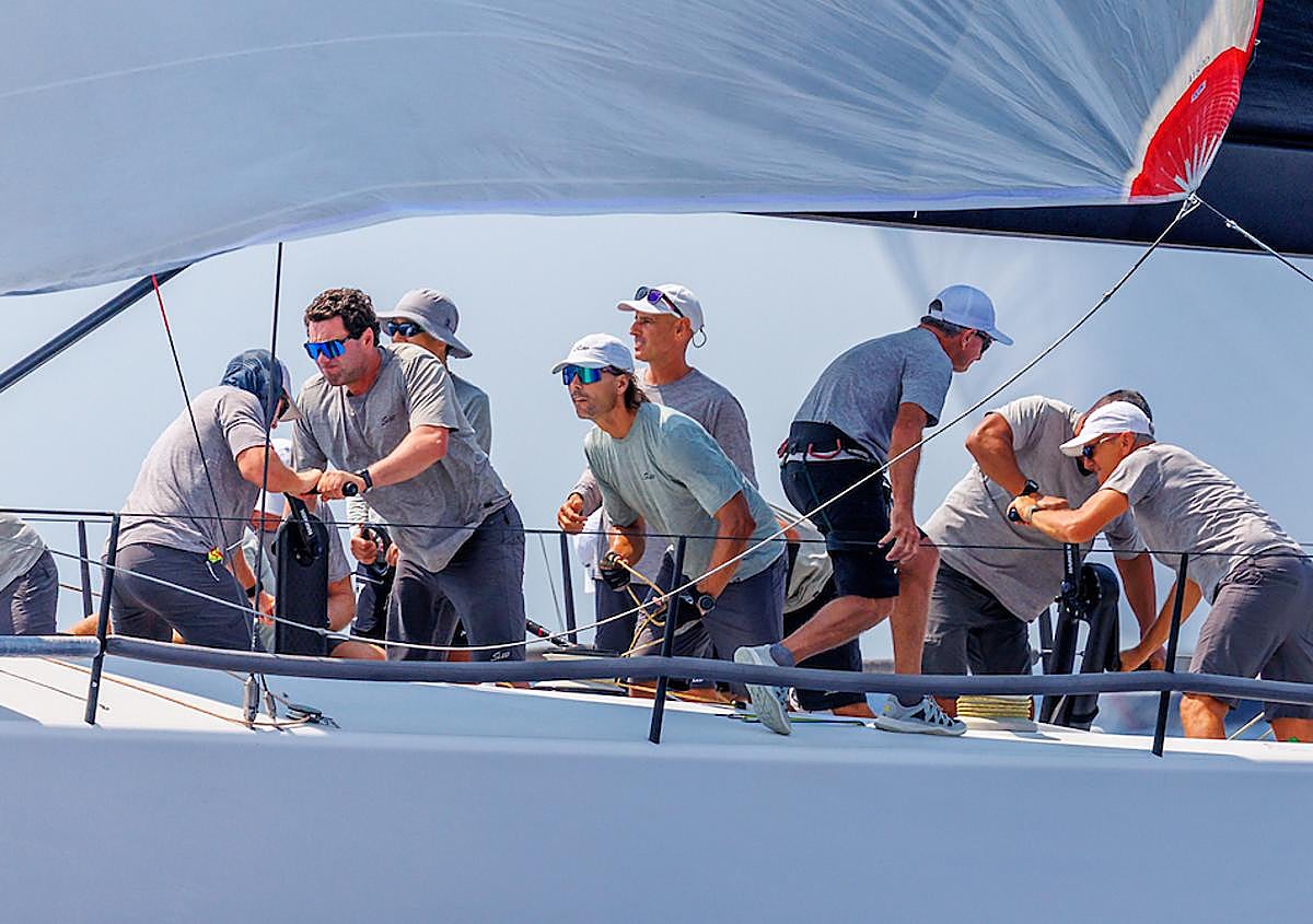 Imagen secundaria 1 - Sled brilló y Alegre consolidó su liderato en Puerto Portals 52 SUPER SERIES Sailing Week