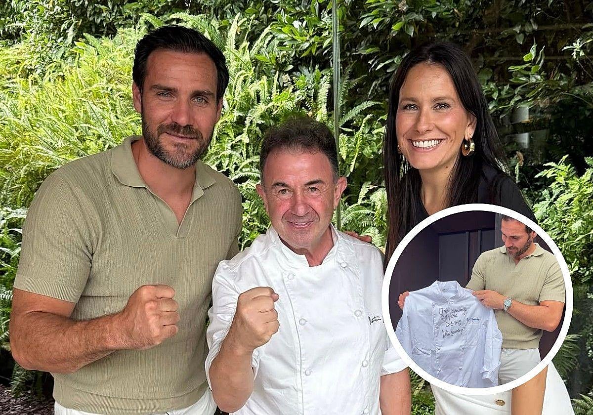 El laureado medallista olímpico que alaba el restaurante de Martín Berasategui: «Una experiencia irrepetible»
