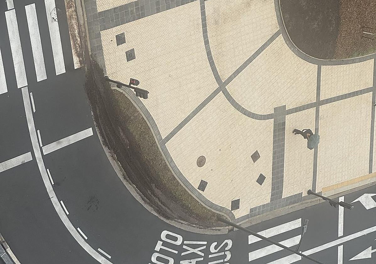 Imagen de la plaza Aita Donostia.