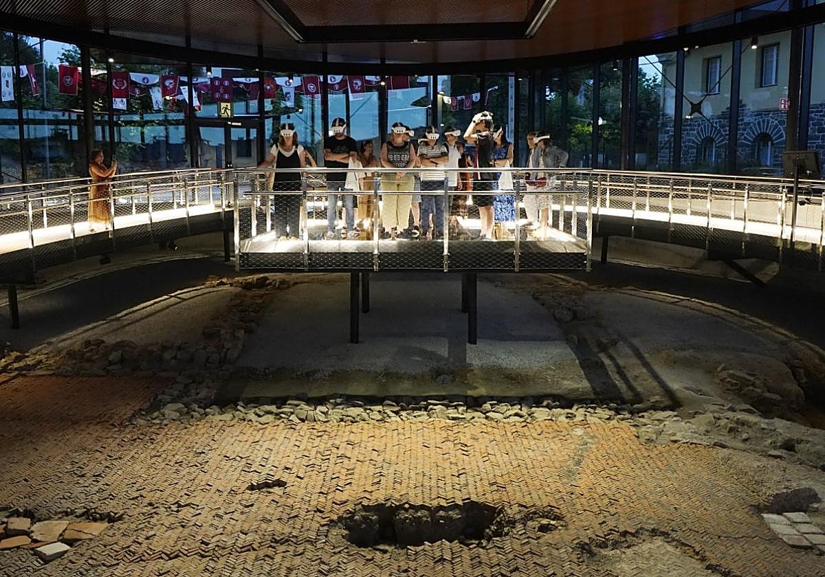 Las termas de Oiasso se han podido abrir al público este pasado mes de abril gracias a una ayuda europea de dos millones de euros.