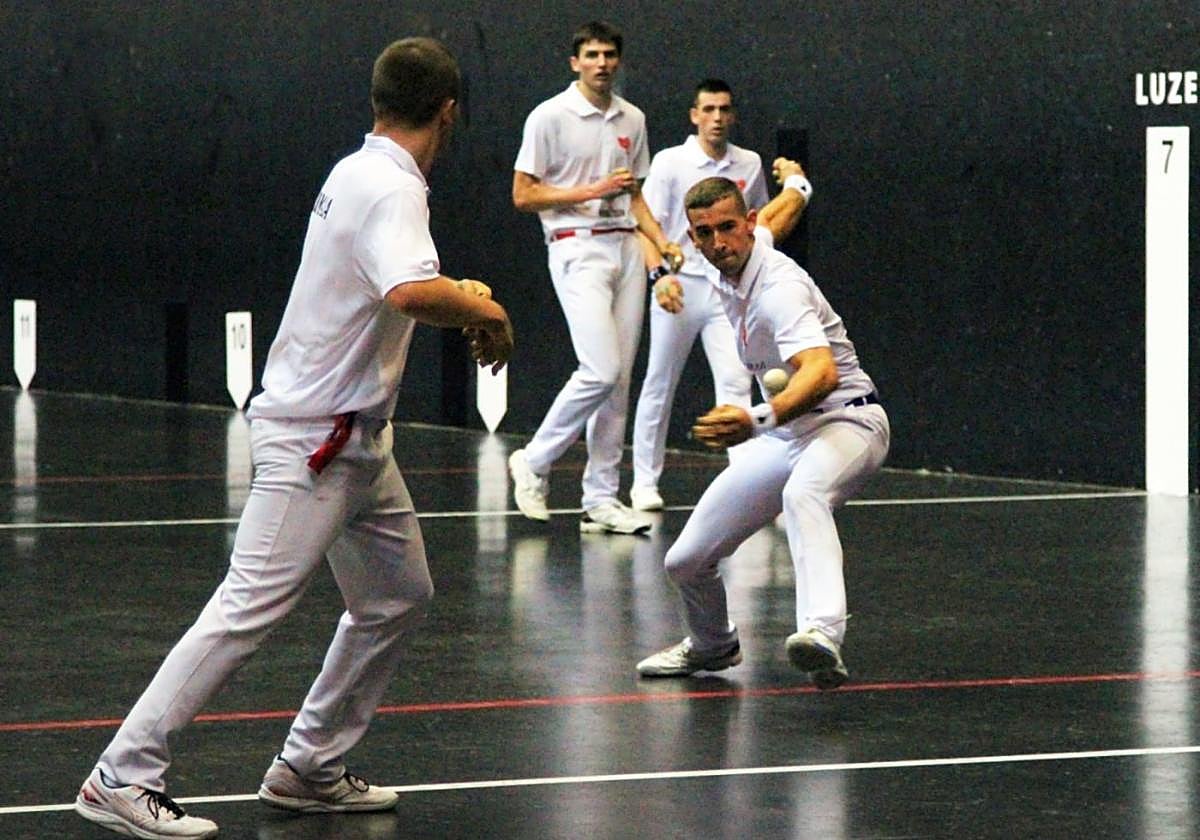 Dinastia Etxabe txapelketako finalerdietako une bat.