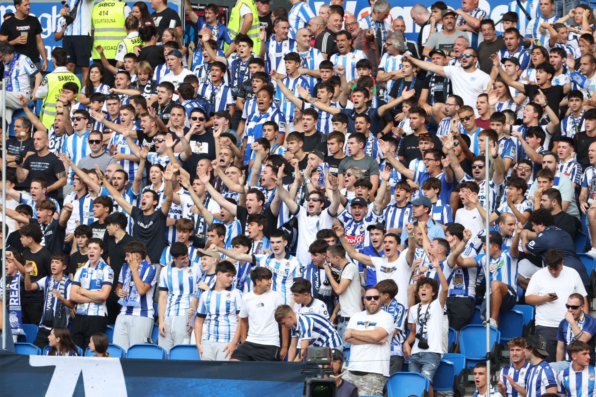 ¿Has estado en Anoeta? ¡Búscate en la grada!