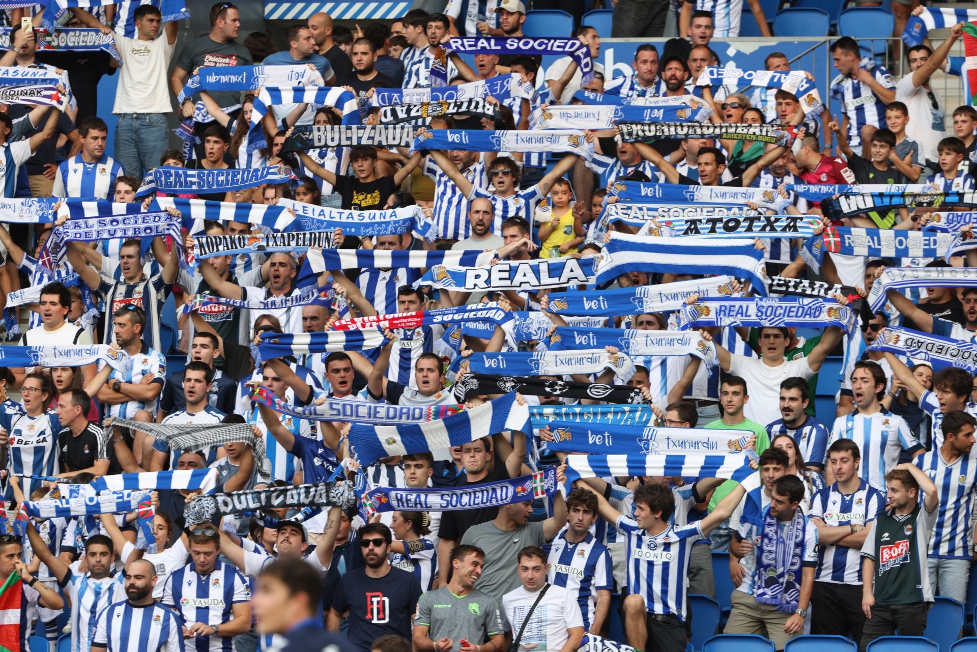 ¿Has estado en Anoeta? ¡Búscate en la grada!