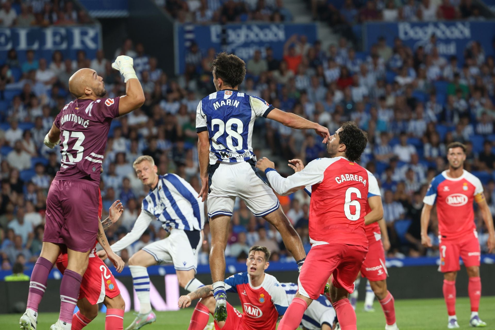 Las mejores imágenes del Real Sociedad - Espanyol