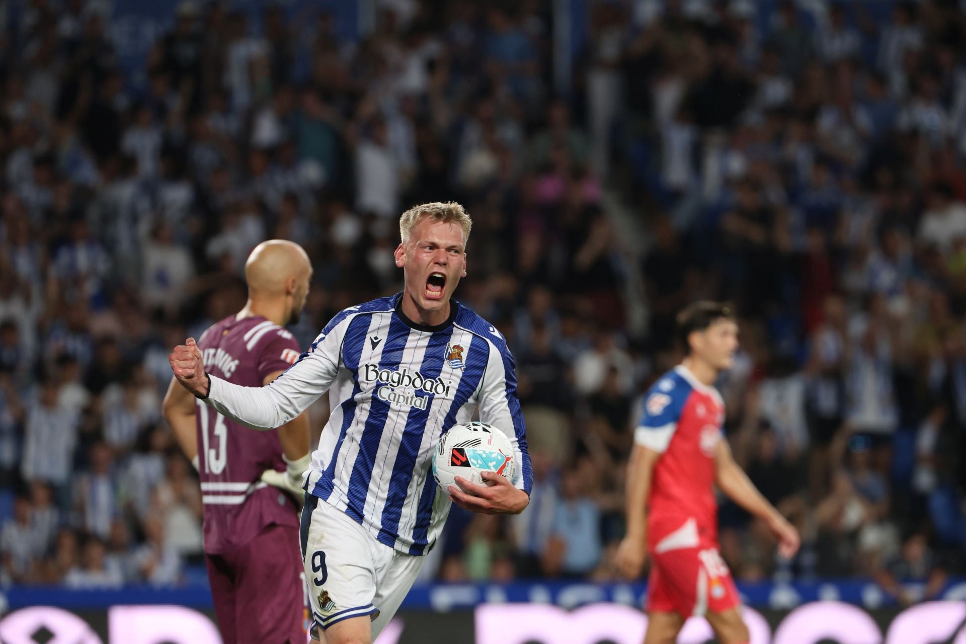 Las mejores imágenes del Real Sociedad - Espanyol