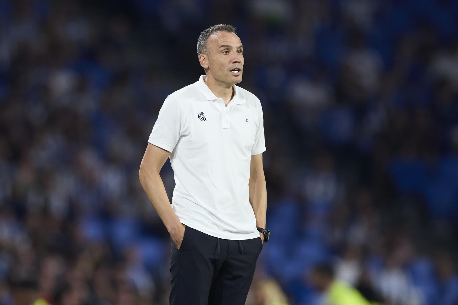 Sergio, en el partido contra el Espanyol