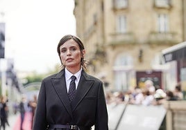 Verónica Echegui en el Festival de Cine de San Sebastiá en 2024.