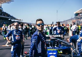 El irundarra Gorka Narbarte en el circuito de Austin, Texas.