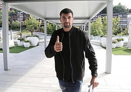 Mathew Ryan, a su llegada a Donostia hace cuatro años