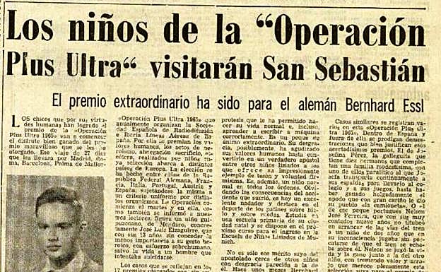 EL DIARIO VASCO incluyó este artículo el 27-VIII-1965.