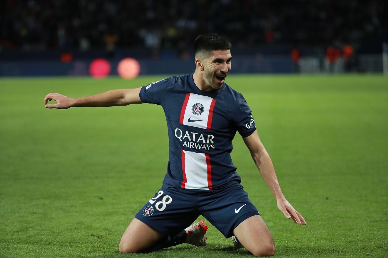 Carlos Soler, durante un partido del PSG