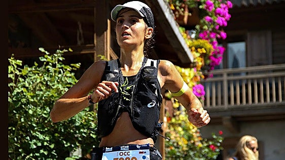 Sara Alonso compitiendo en la OCC en una edición anterior.