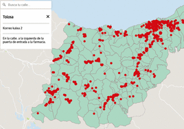 Consulta dónde están todos los desfibriladores de Gipuzkoa