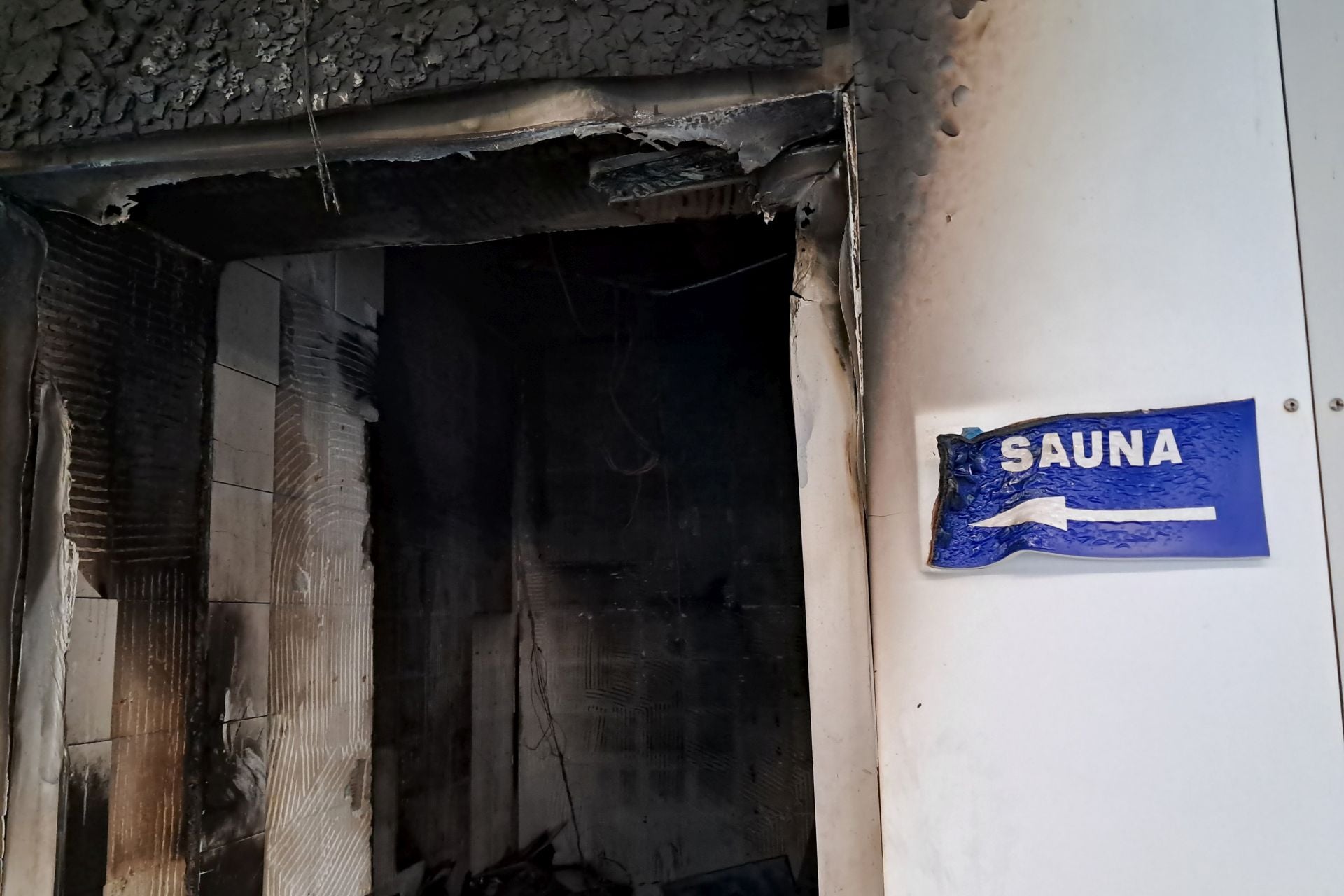 Cerrado el polideportivo de Usurbil por un incendio