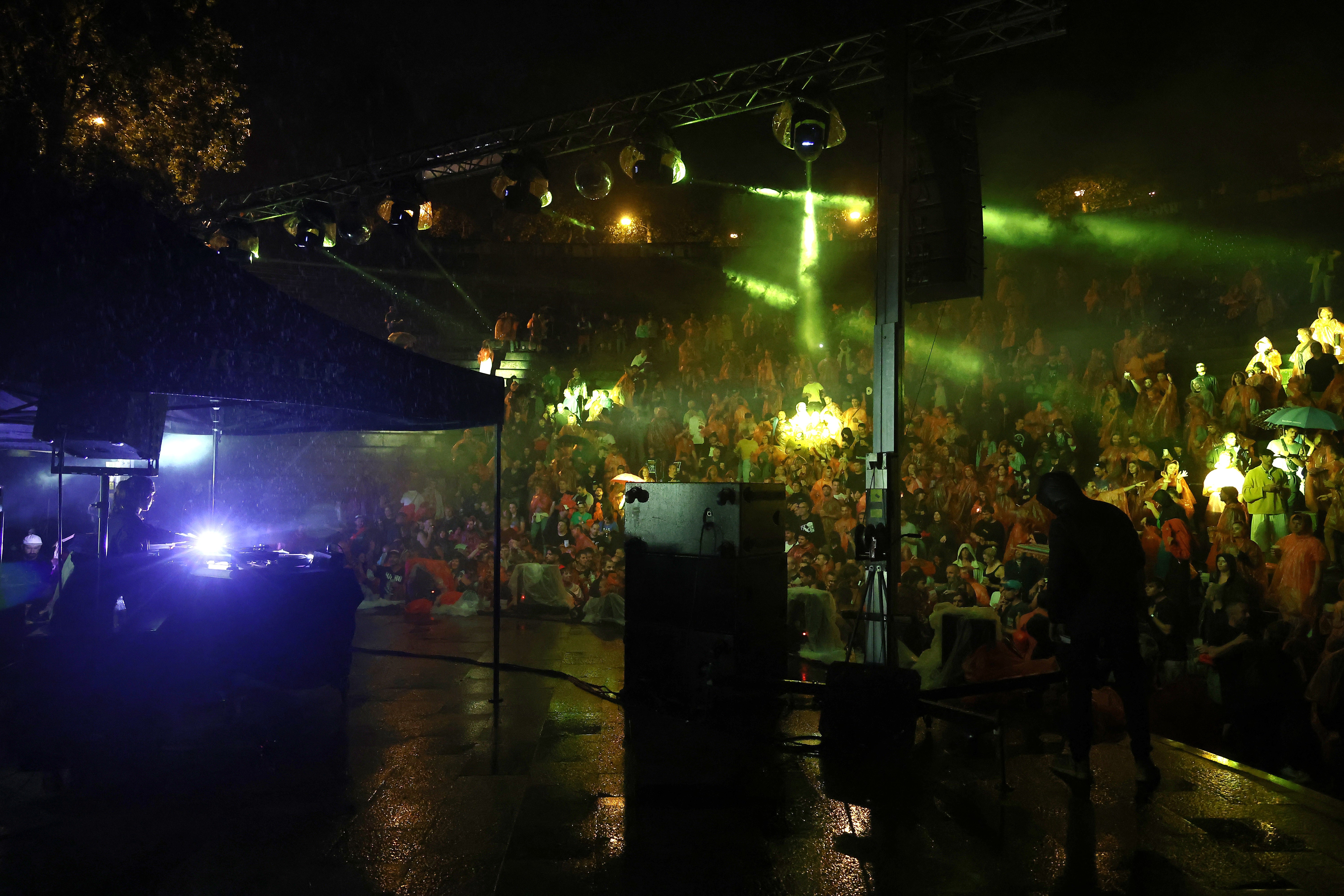 Un anfiteatro muy ruidoso