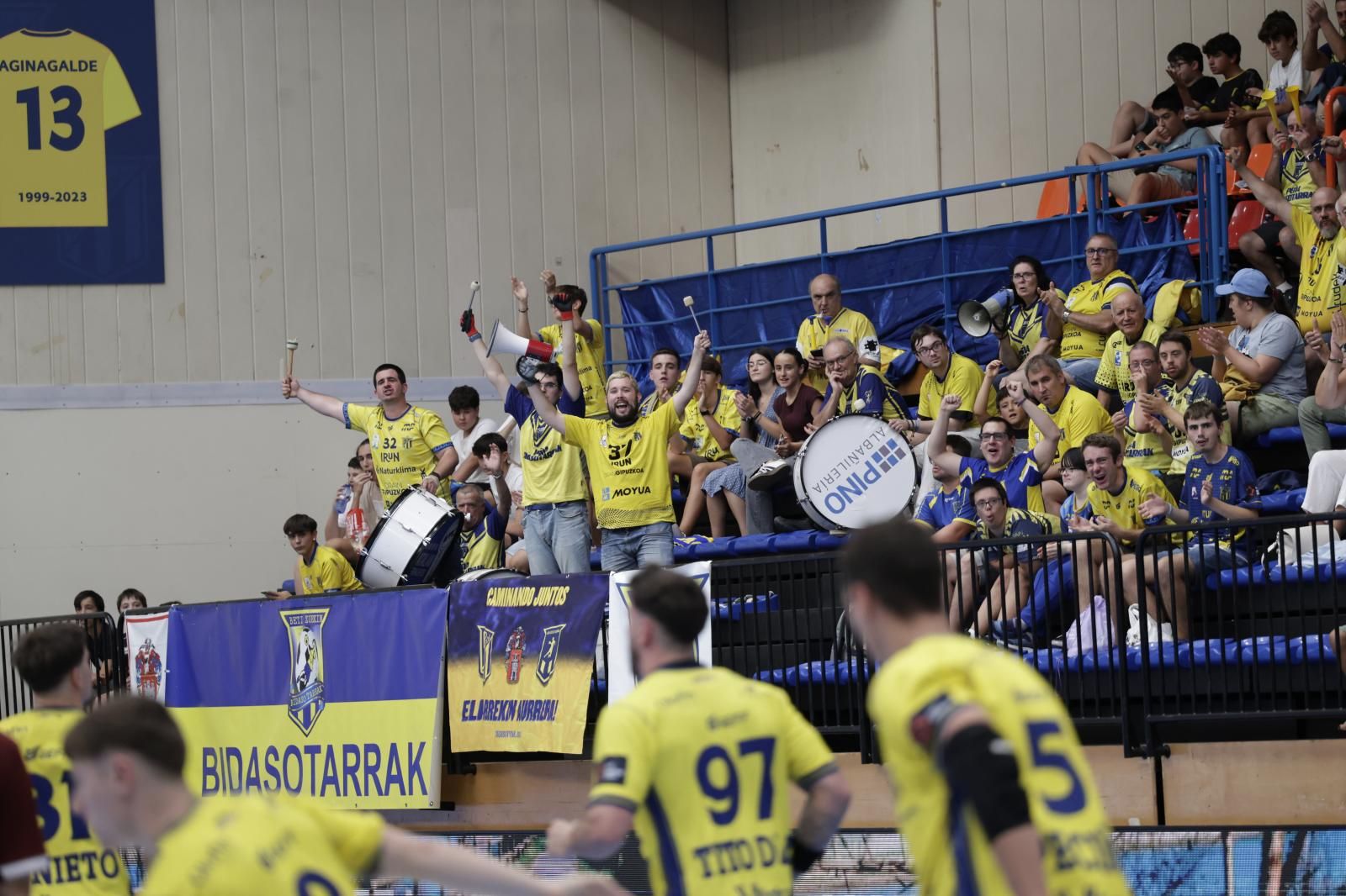 El Bidasoa-Irun - Braga, en imágenes