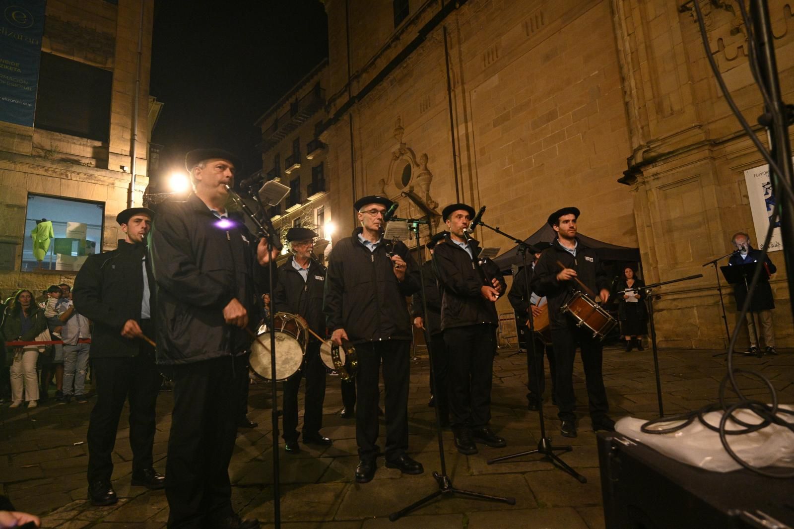 Batalla y apagón en Donostia