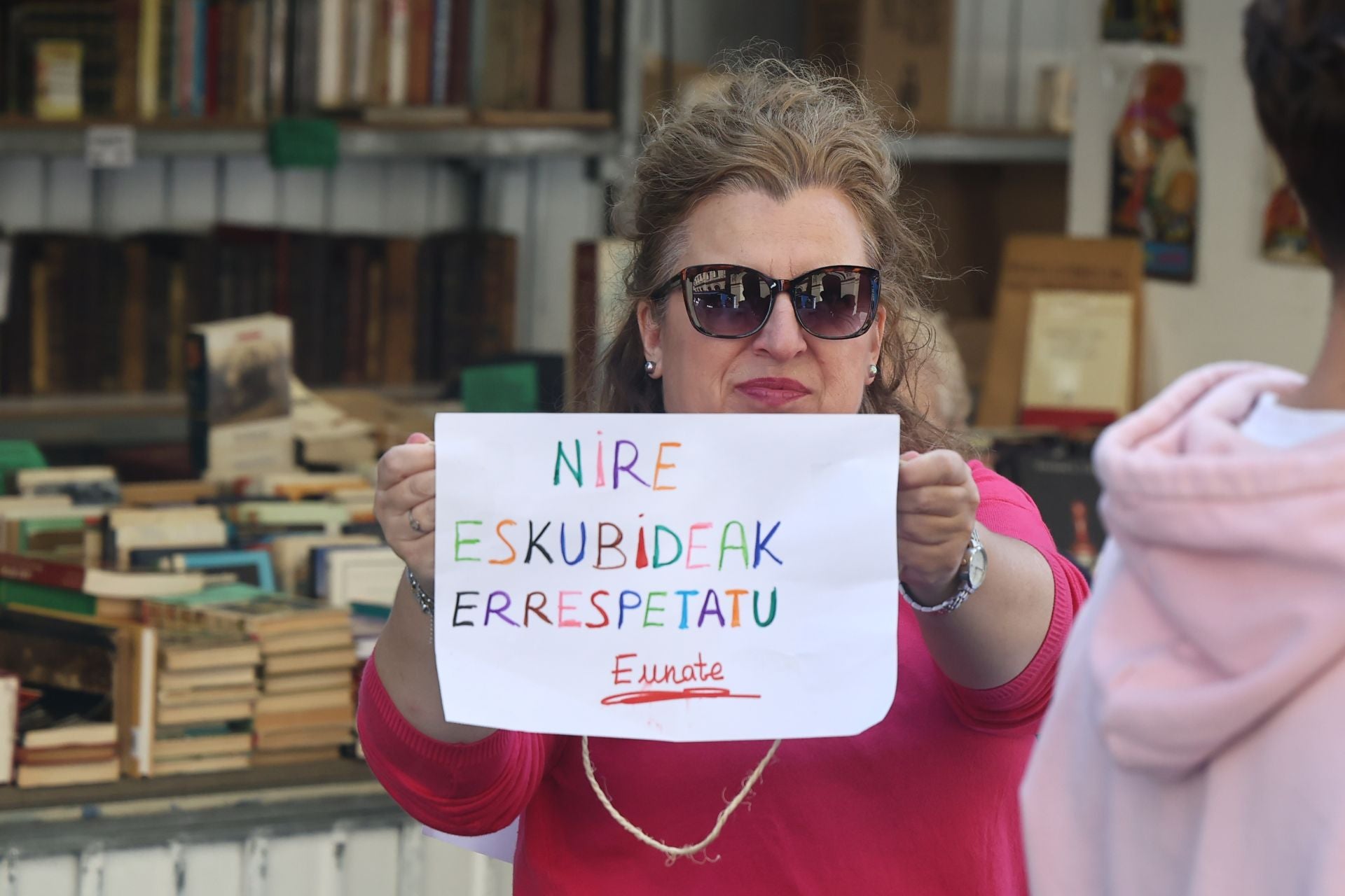 Las familias de Aspace se han concentrado en Donostia