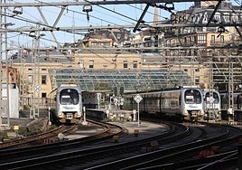 Estación de Amara de Euskotren.
