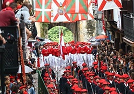 El Alarde saldrá a las 8.55 desde Gernikako Arbola y a las 18.00 desde Saindua.
