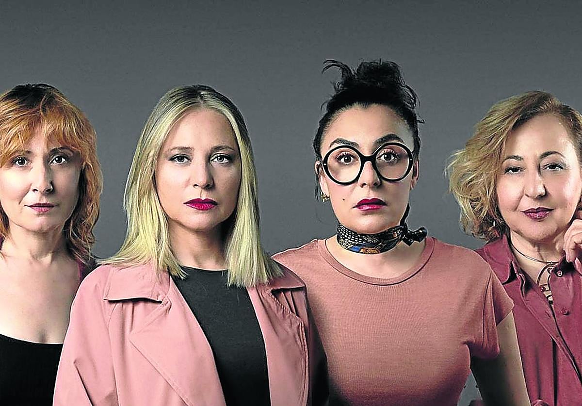 La cinco protagonistas de 'Furia', una serie que refleja las distintas violencias que sufren las mujeres.