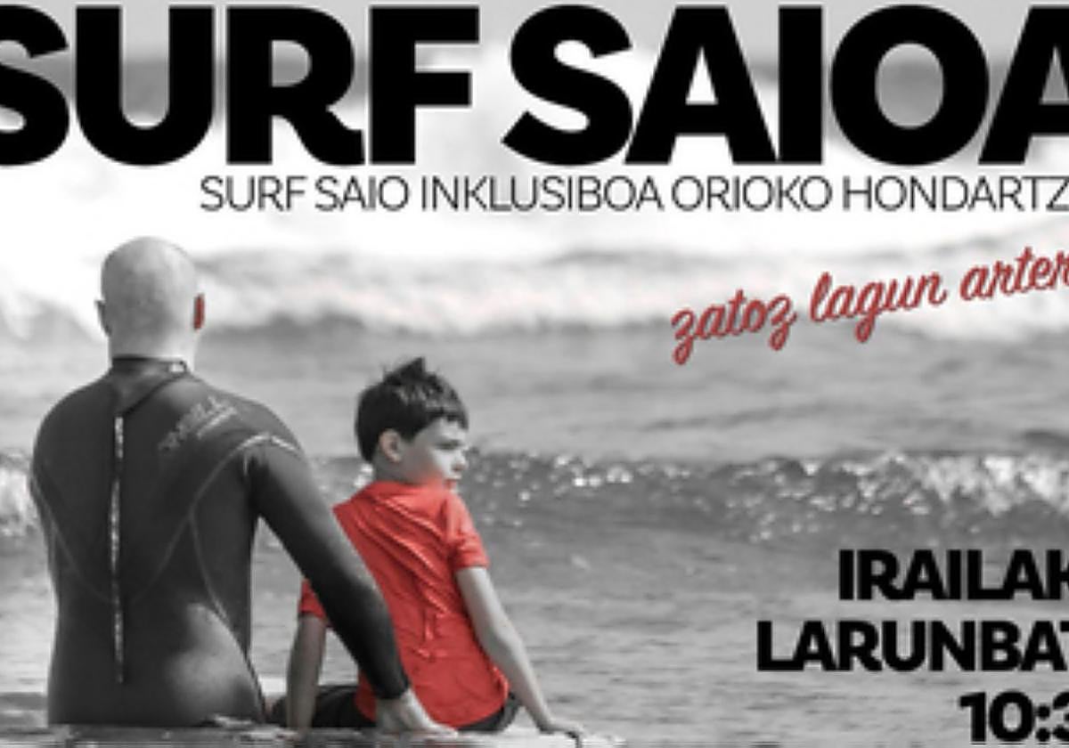 Larunbateko saioaren kartela.