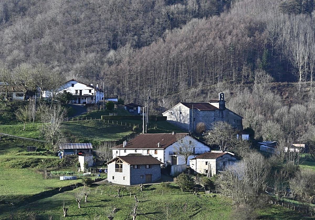 El barrio de Bedaio se prepara para comenzar con sus fiestas este viernes.