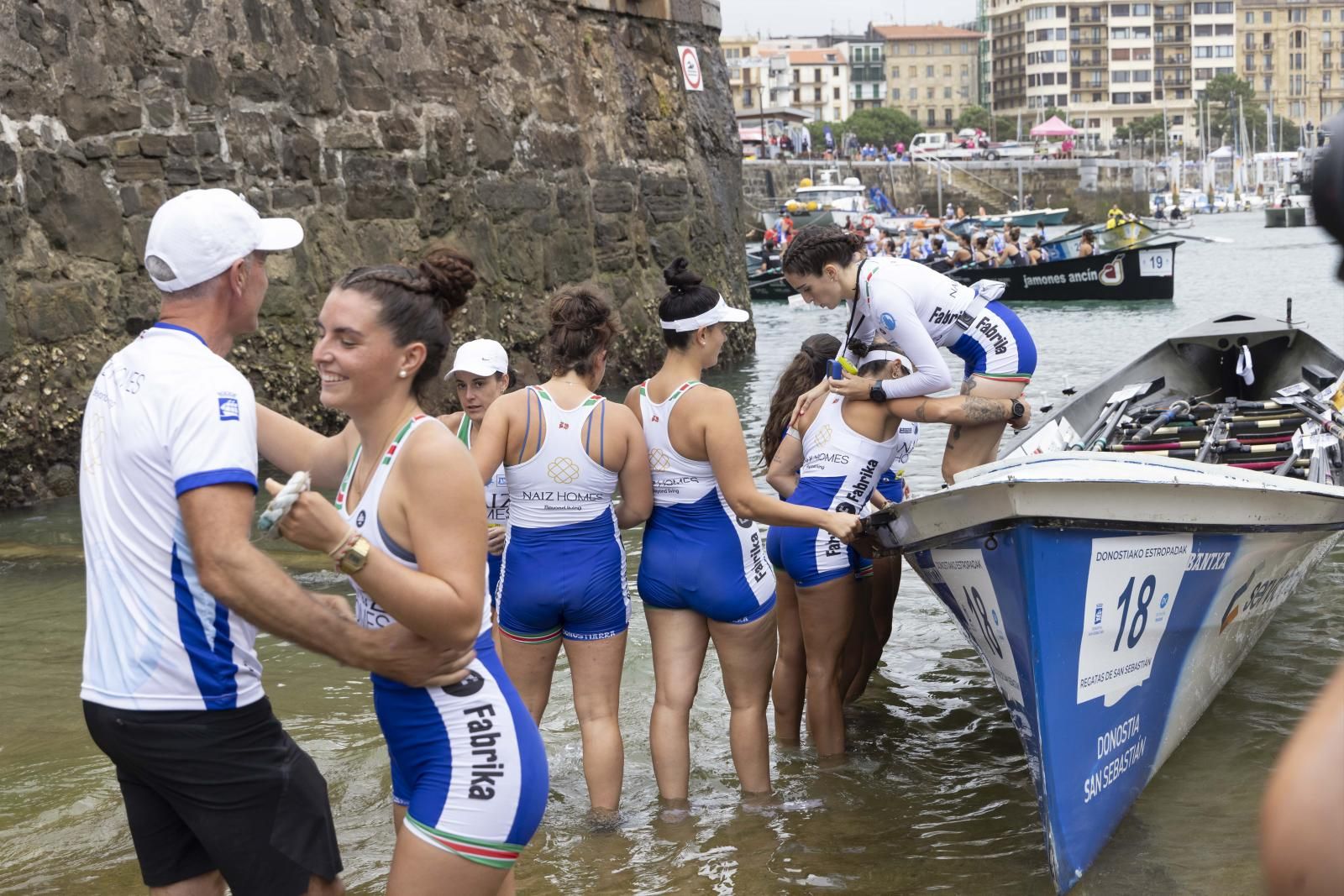 Clasificatoria femenina de la Bandera de La Concha
