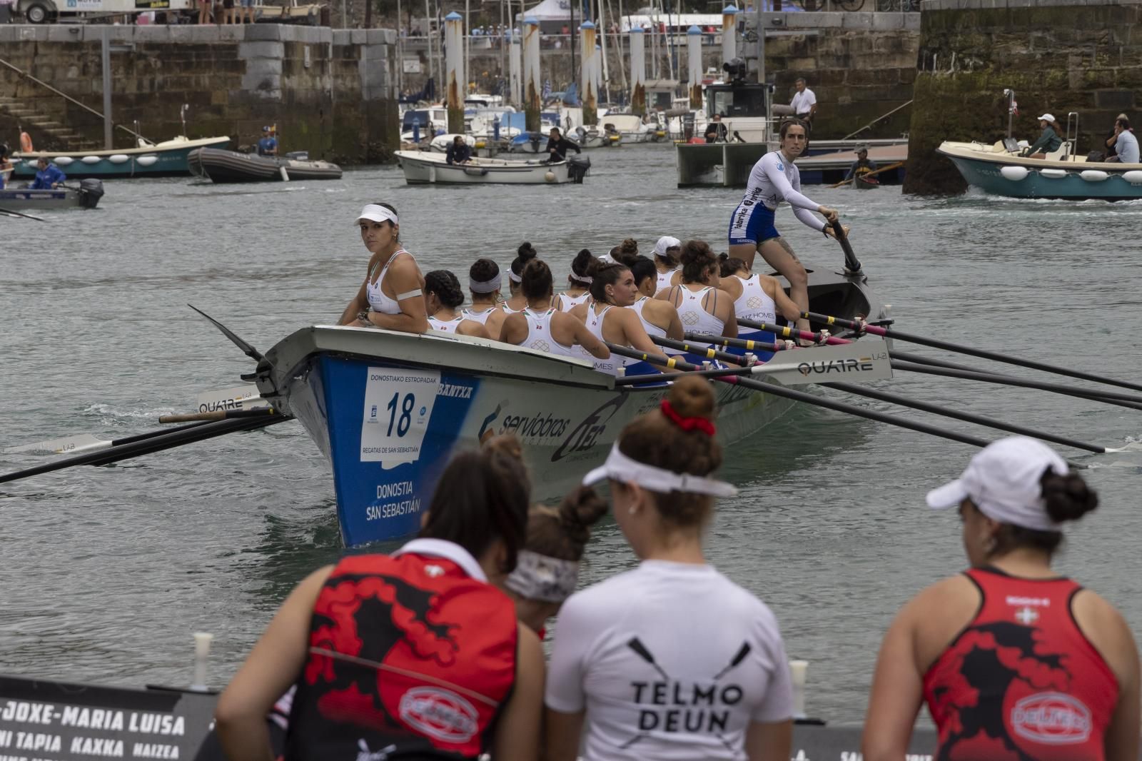 Clasificatoria femenina de la Bandera de La Concha