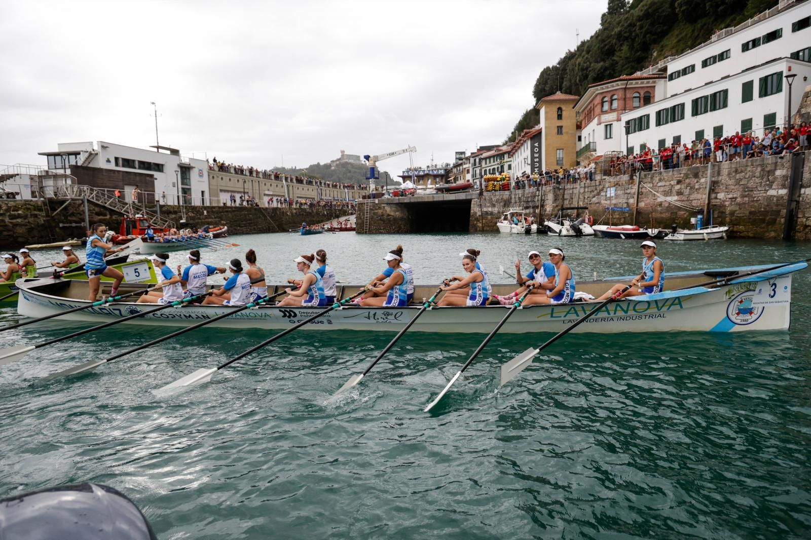 Clasificatoria femenina de la Bandera de La Concha