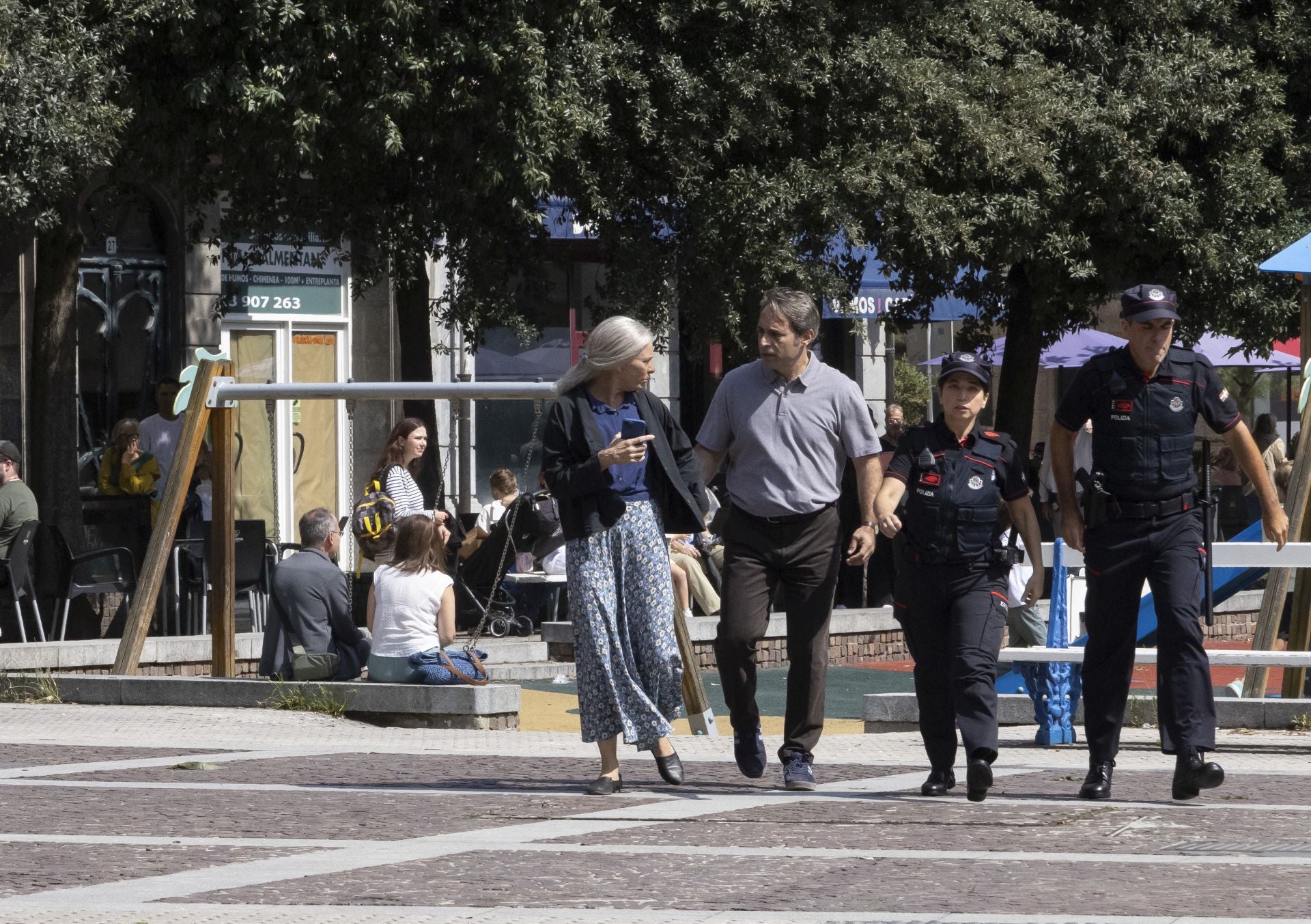 Rodaje de la nueva película de Nanni Moretti en Donostia